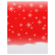 SNOWFLAKES RED letterhead by JUST4HOLIDAYZ SNOWFLAKES RED letterhead