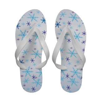 Snowflakes Sandals