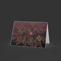 Snowflakes - Seasons Greetings cards