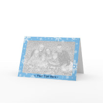 Snowflakes Template cards