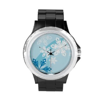 Snowflakes Wristwatch