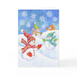 SnowGirls Greeting Cards