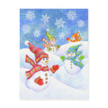 SnowGirls Post Card