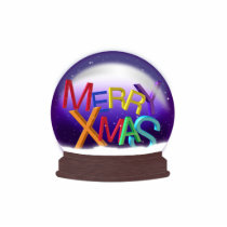snowglobe photo cutouts