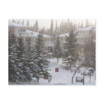 Snowing at Fairmont Hot Springs postcards by Barnabas7 Snowing at Fairmont Hot Springs postcards