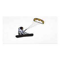 snowkiting photo cards