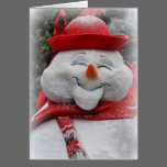 Snowlady Christmas Card cards