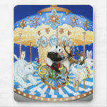 Snowland Carouself mousepads