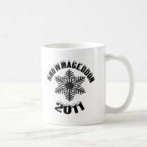 SNOWMAGEDDON 2011 COFFEE MUG mugs