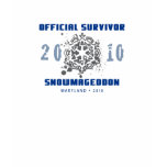 Snowmageddon Maryland 2010 t-shirts