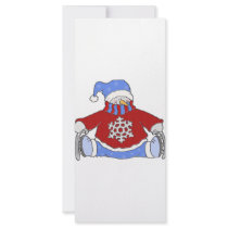 Snowman 1 rack cards by CraftyScraps Snowman 1 rack cards