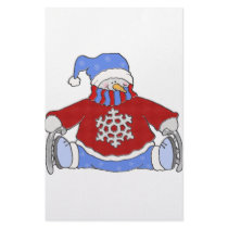Snowman 1 stationery by CraftyScraps Snowman 1 stationery