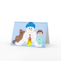 Snowman and Friends cards