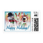 Snowman and Friends stamp
