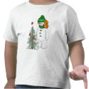 Snowman  and Friends t-shirts