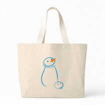 Snowman and Steve Sketch bags