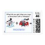 Snowman and Vampire Stamps
