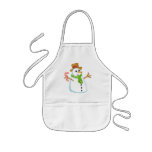 Snowman aprons