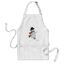 Snowman Apron