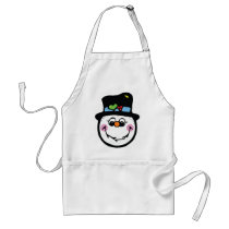 Snowman aprons