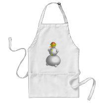 snowman aprons by VioDeSign snowman aprons