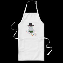 Snowman Apron (Sitting)