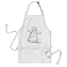 Snowman Aprons