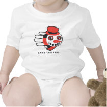Snowman baby t-shirt bodysuit
