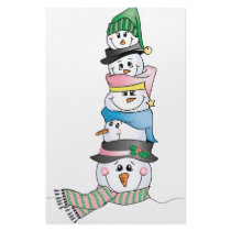 Snowman/ Bonhomme de Neige stationery by Mincfashion Snowman/ Bonhomme de Neige stationery