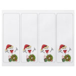 Snowman Book Marker flyers