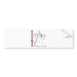 Snowman bumper stickers