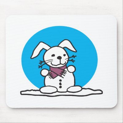 Snowman+bunny