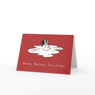 Snowman Business Christmas Cards