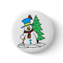 Snowman buttons