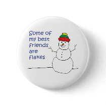 Snowman buttons