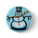 Snowman buttons by FunGraphix Snowman buttons