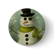 Snowman buttons