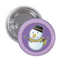 Snowman Button