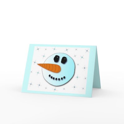 Snowman cards