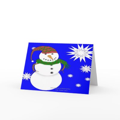 Snowman cards