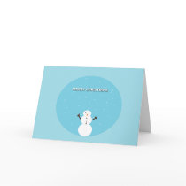 Snowman Card cards