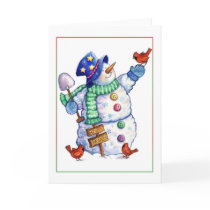 Snowman Card by touchministry Snowman Card