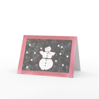 Snowman cards