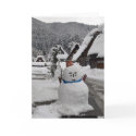 Snowman cards