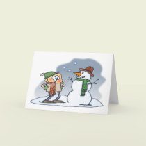 Snowman cards