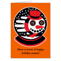 Snowman card