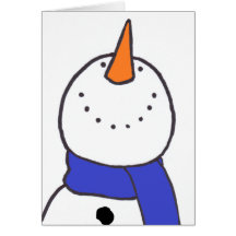 "Snowman" Card