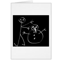 snowman card