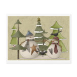 Snowman Chat postcards