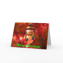 Snowman Christmas Card